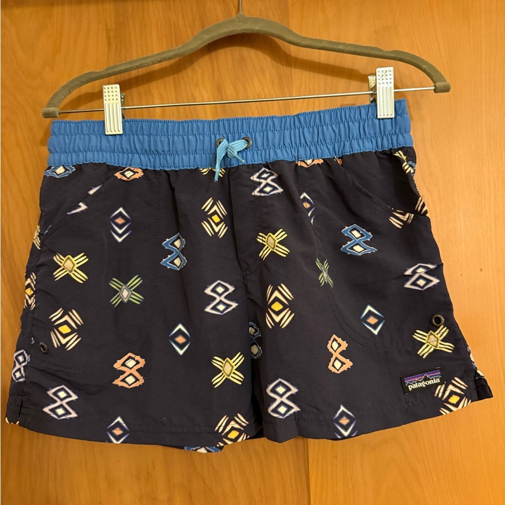 Patagonia Blue Athletic Shorts- fit like women’s S